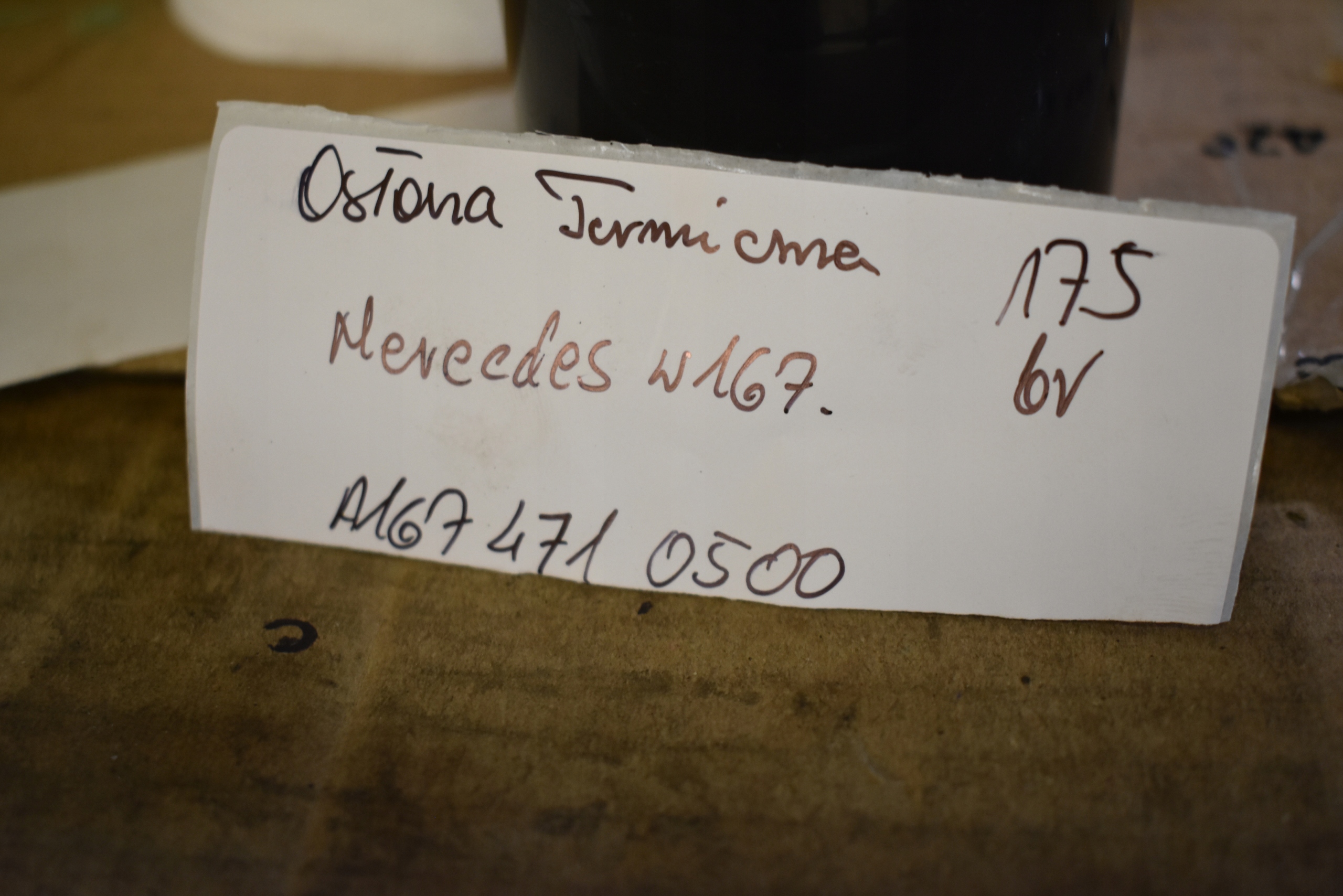 IDEALNA Blende Abdeckung TERMICZNA MERCEDES W167 1