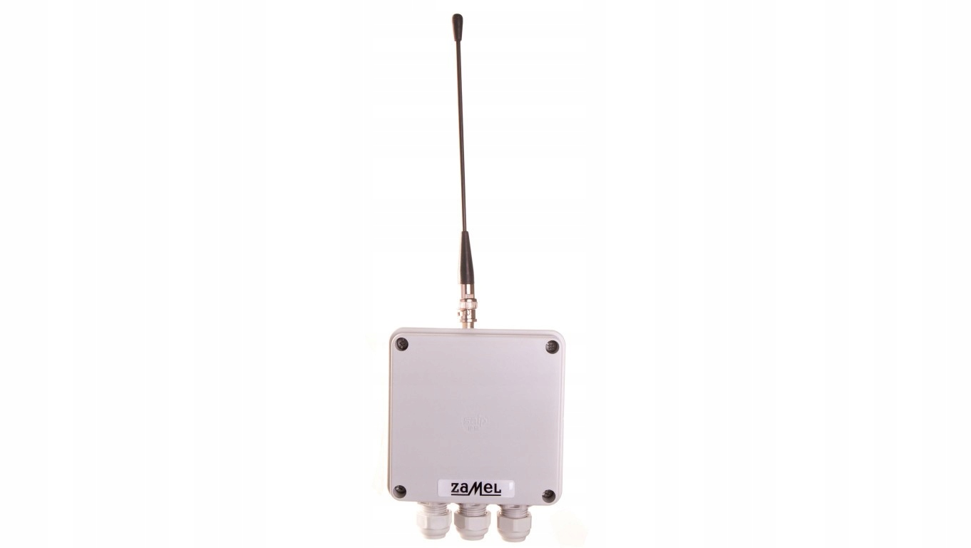 Zamel RWS-311D/Z Radiowy Wyłącznik 2-kanałowy 300m IP56 Pilot 230V EXF10000