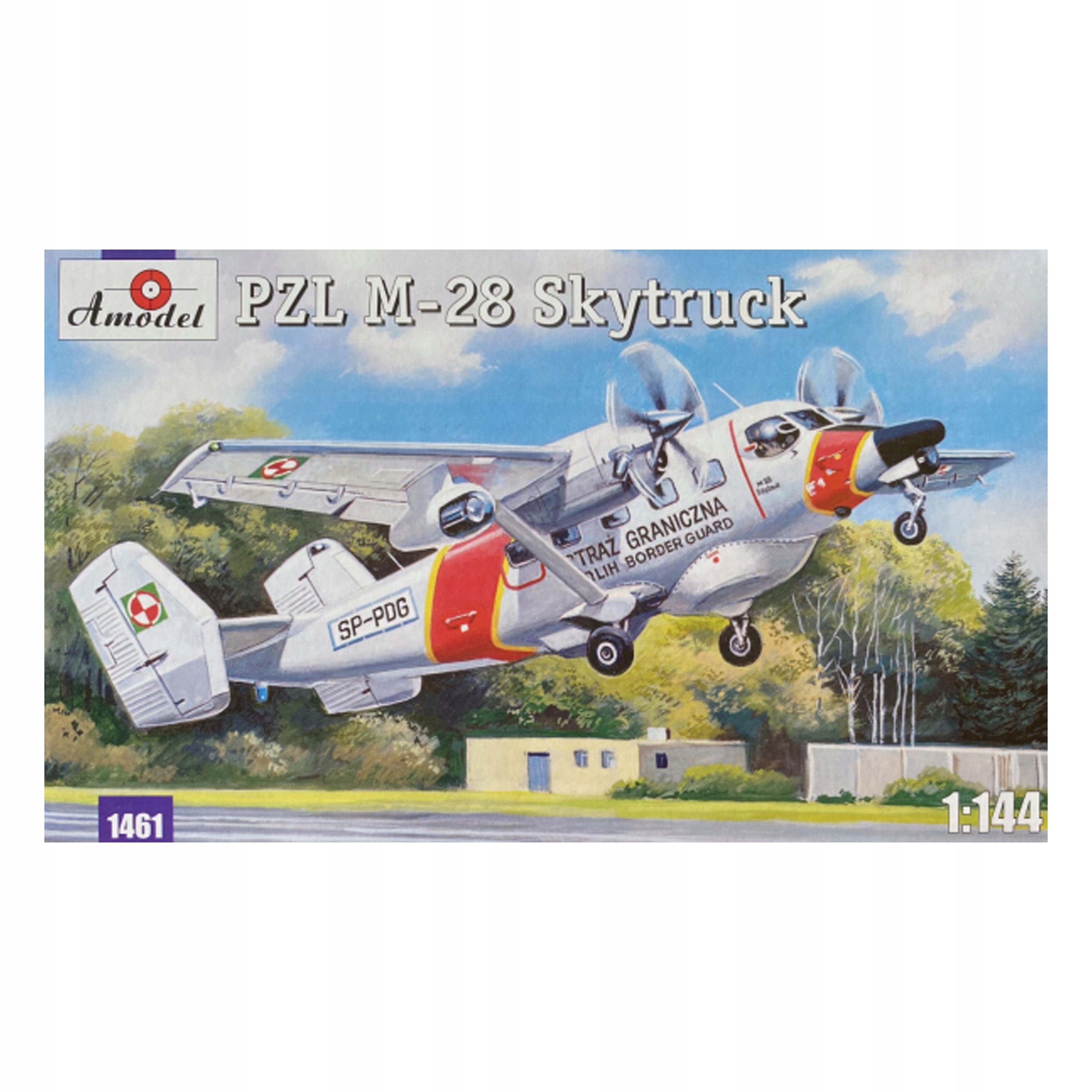Objevte leteckou legendu: Model Pzl M-25 Skytruck v měřítku 1:144 Amodel
