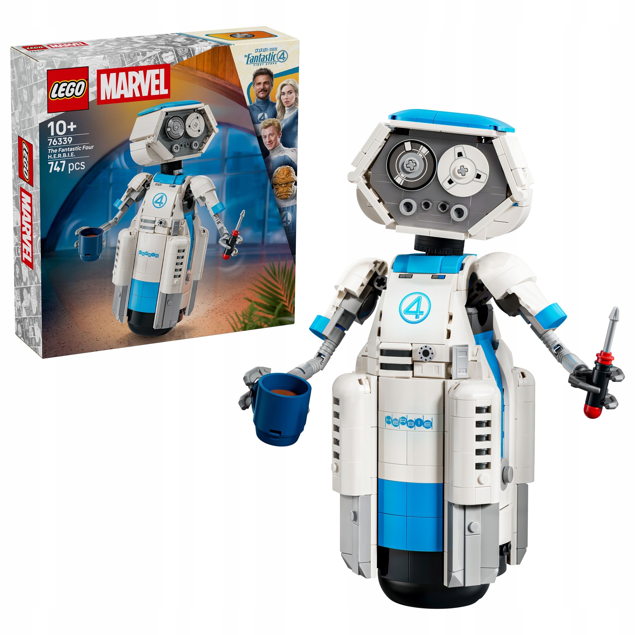 stavebnice Lego Heroes 76339 Fantastická čtyřka H.e.r.b.i.e.