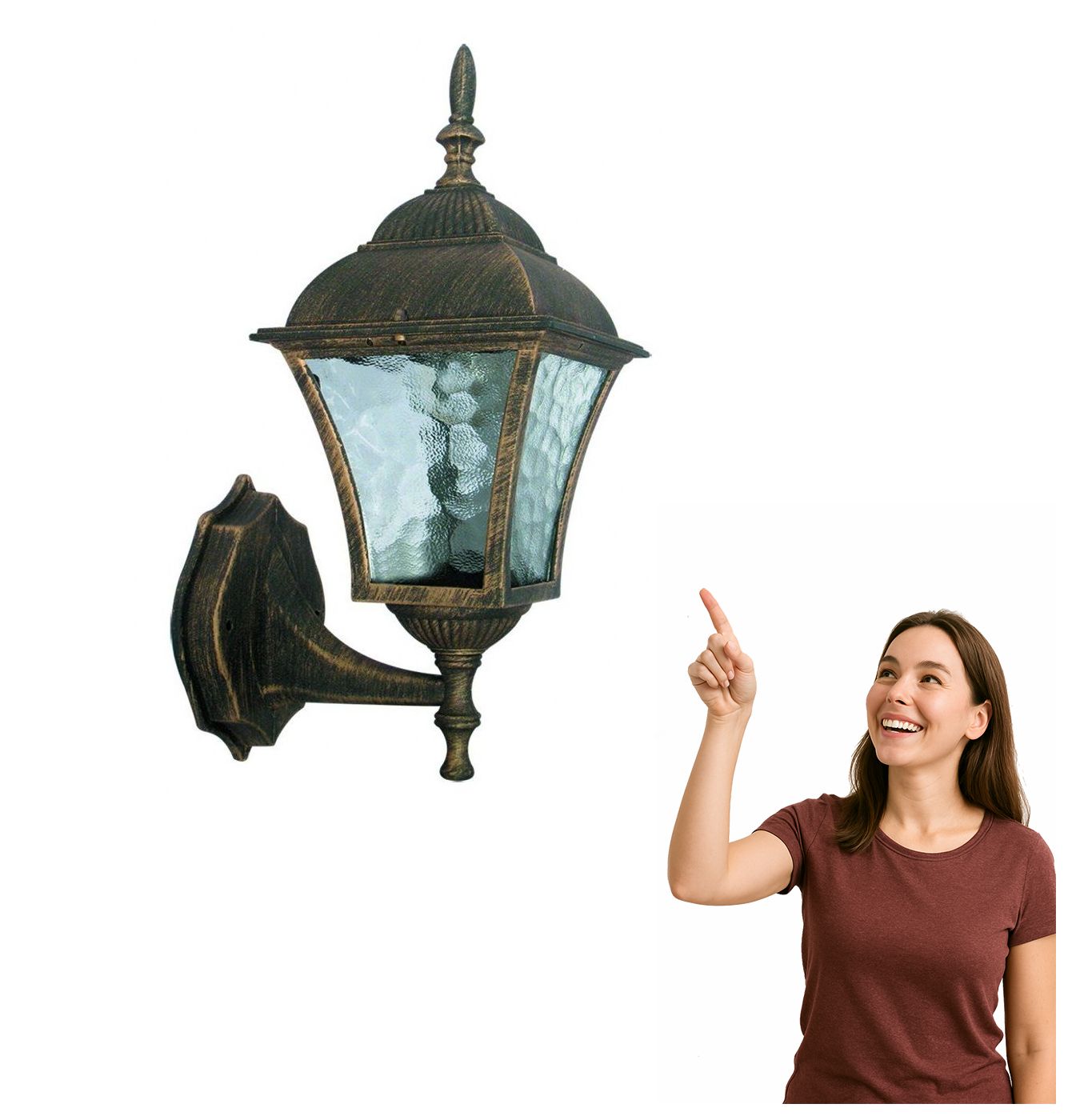 Venkovní nástěnné svítidlo Toscana 8392 Rabalux