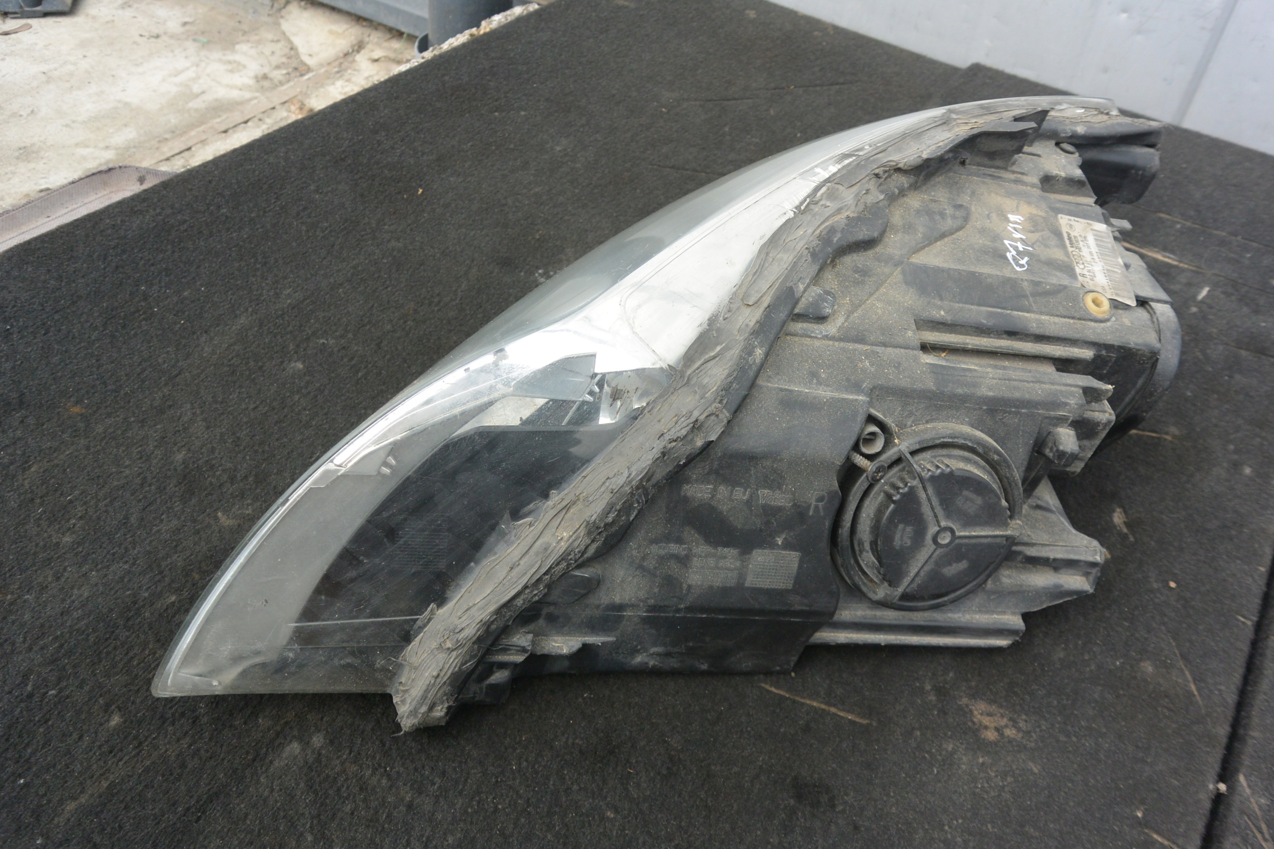 light REFLEKTOR right front BI-XENON positioning AUDI Q7 4L 2005-2010R