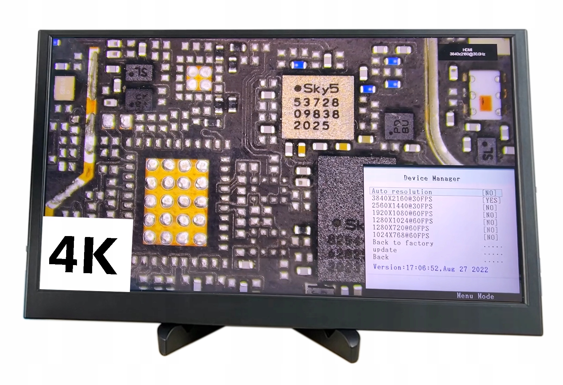 Monitor 4K 15,6" RF4 M156 Pro Mikroskopy Usb-c