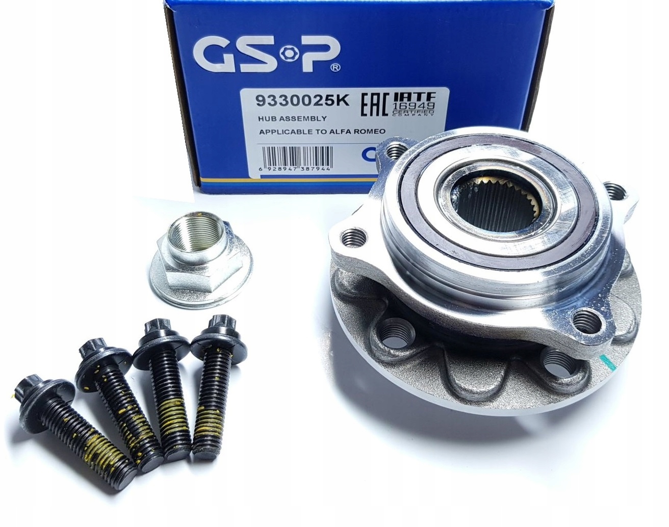 9330025K - ПОДШИПНИК СТУПИЦЫ ALFA 159 BRERRA SPIDER ПЕРЕДНИЙ GSP