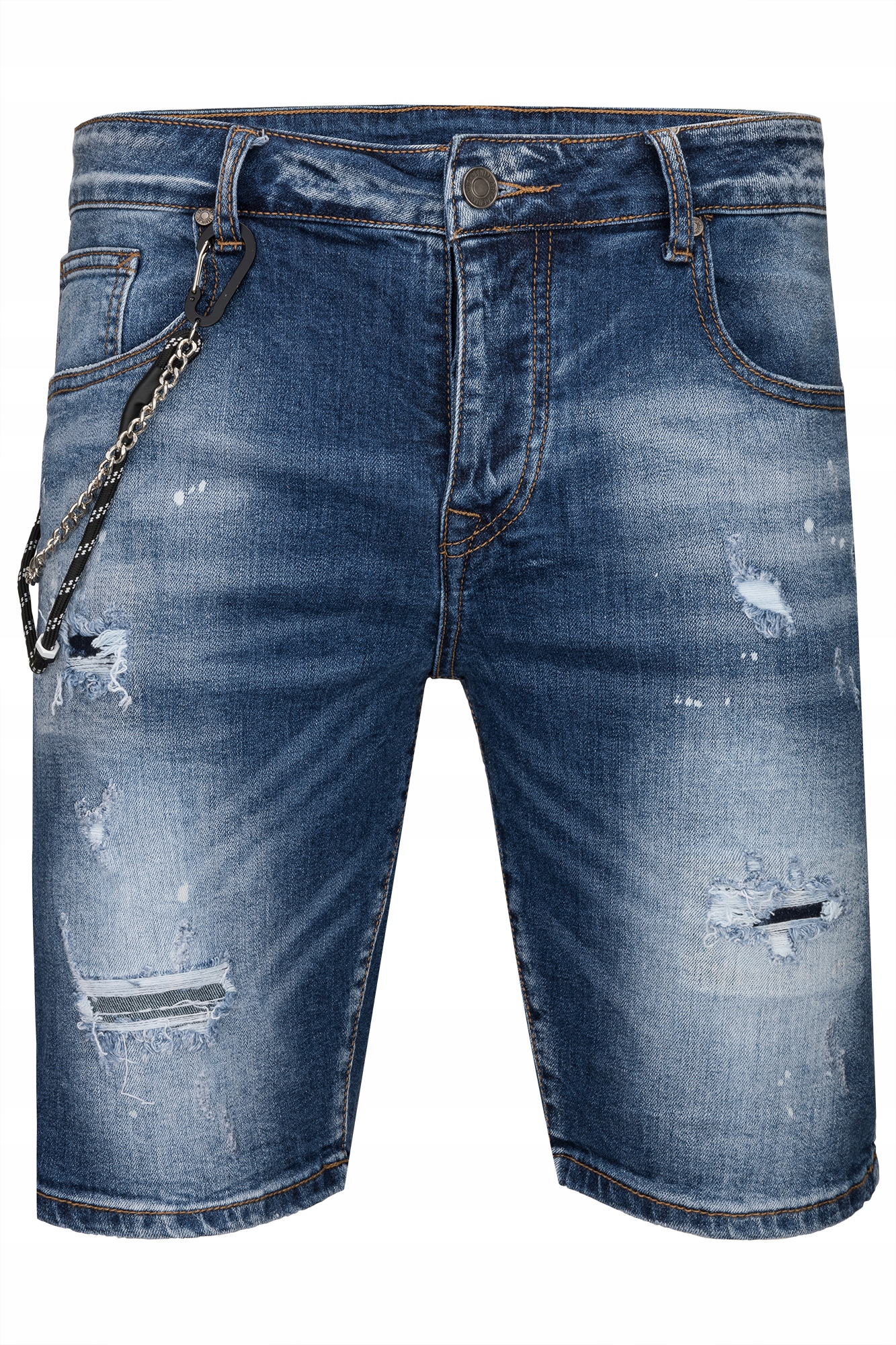 Kraťasy Krátké Džínové Šortky Díry: 34