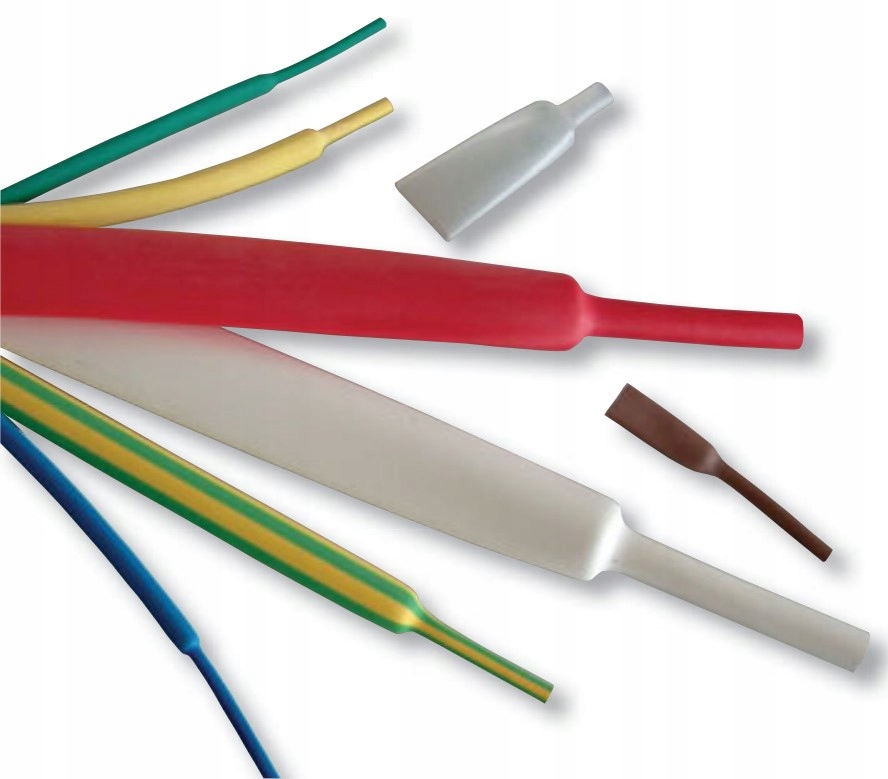 

Rura termokurczliwa 2:1, ziel/żółta 4,8/2,4mm