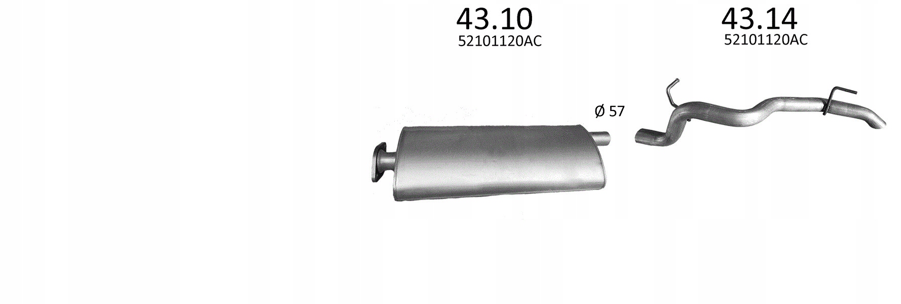 труба CHEROKEE 2.5 2.8