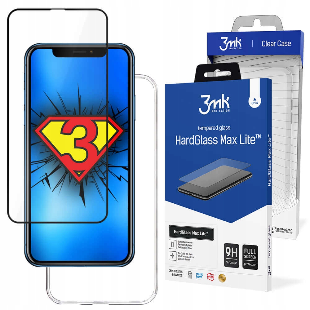 

Szkło hartowane + Etui Case 3mk do iPhone 11 Pro