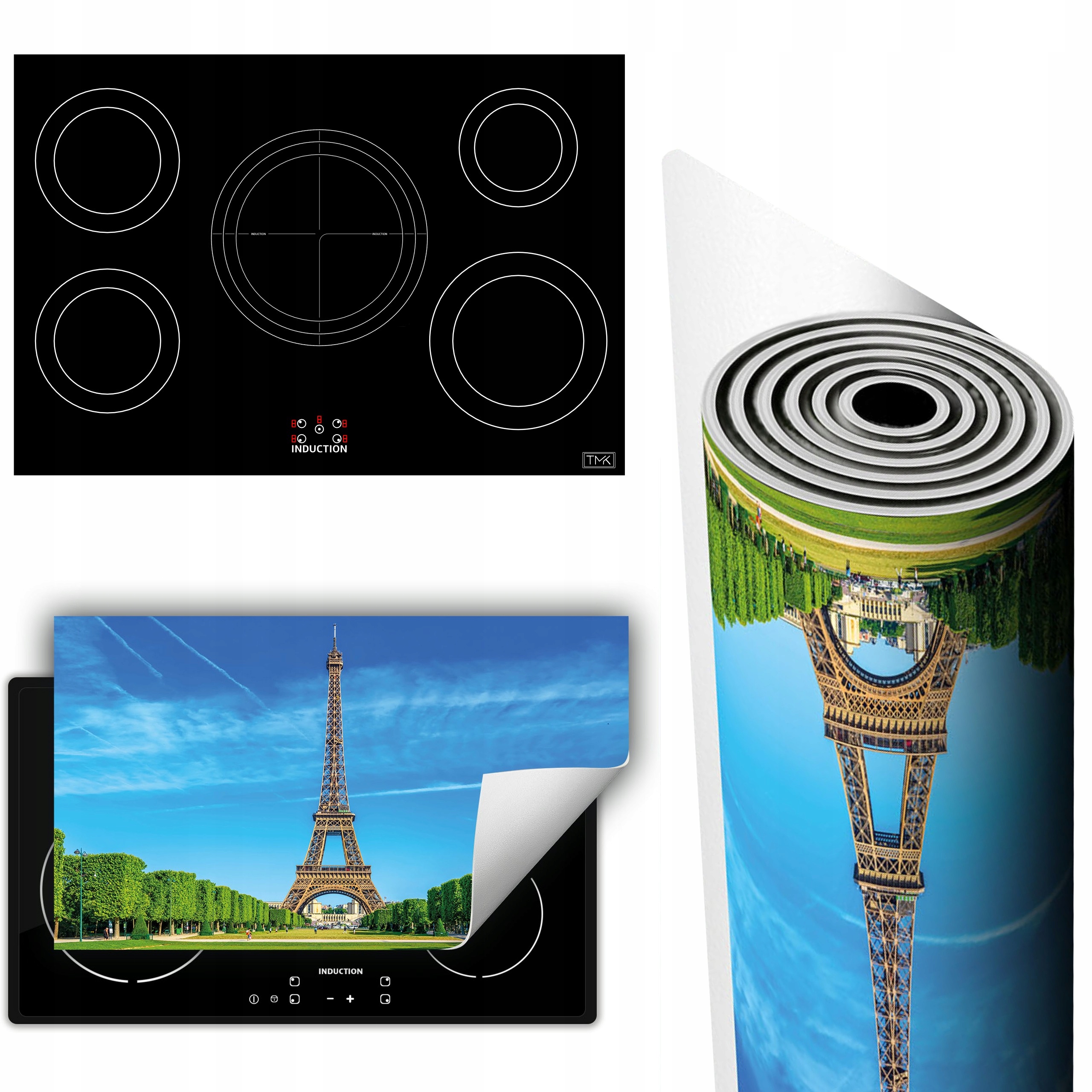 Vinylová Podložka Na Ochranu Kuchyňské Desky 90x52 Paříž