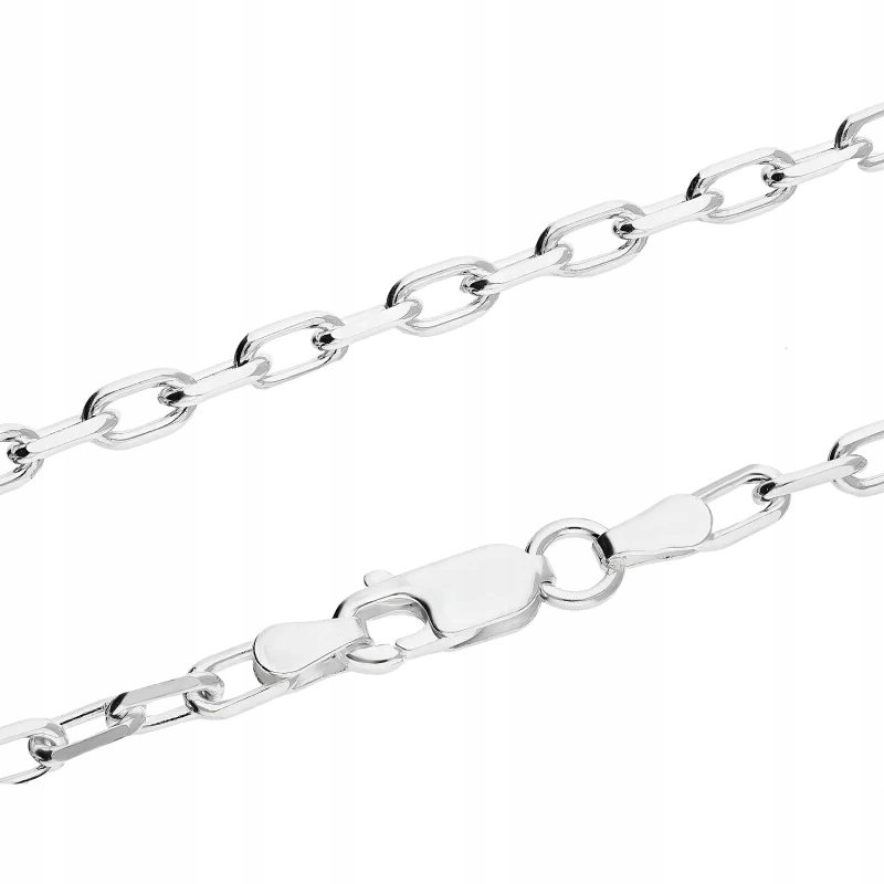 Řetízek anker stříbro rhodiovaný 925 14.50g elegantní pro každodenní nošení R60