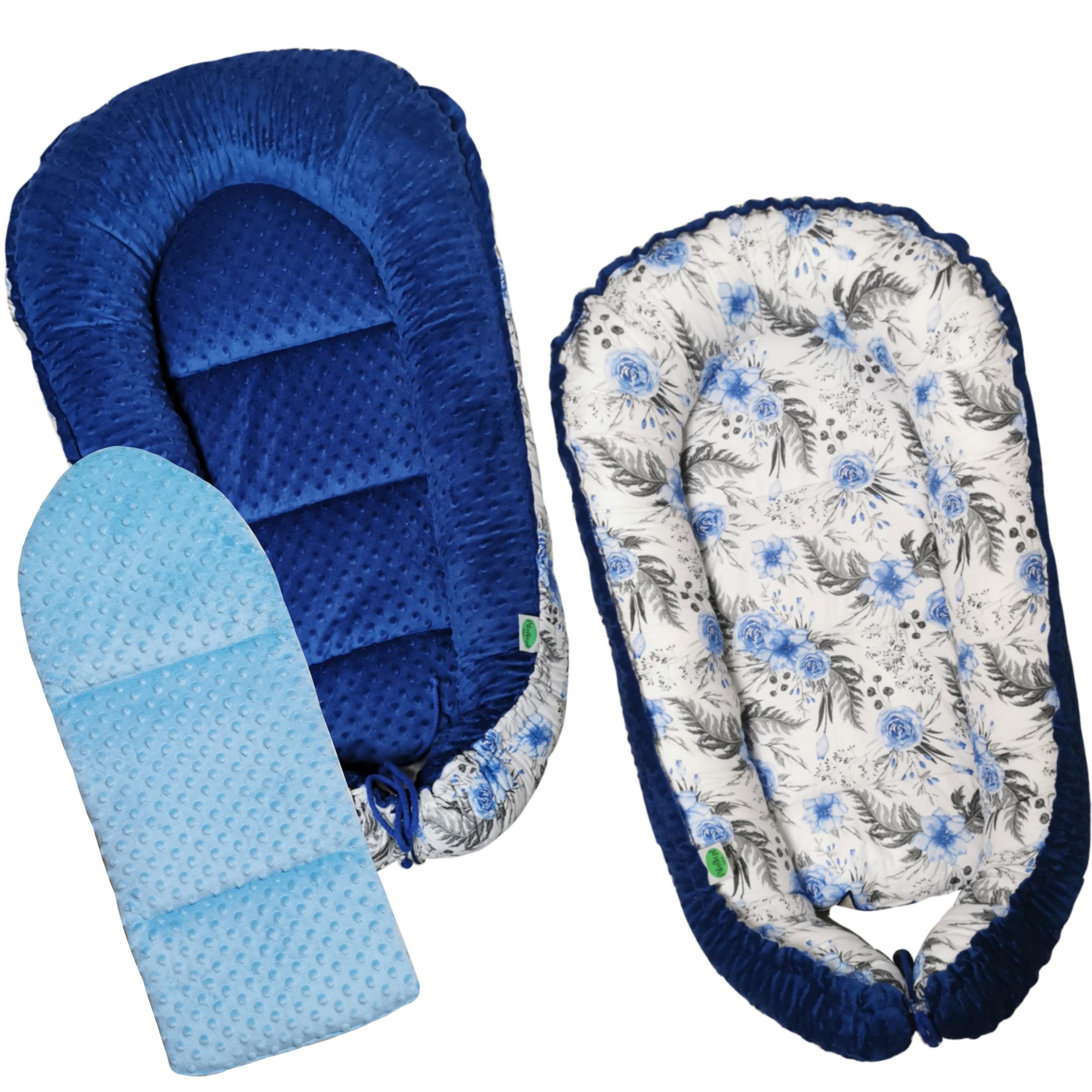 KOKON NIEMOWLĘCY GNIAZDKO MINKY VELVET + WKŁADKA Liczba elementów 2 szt.