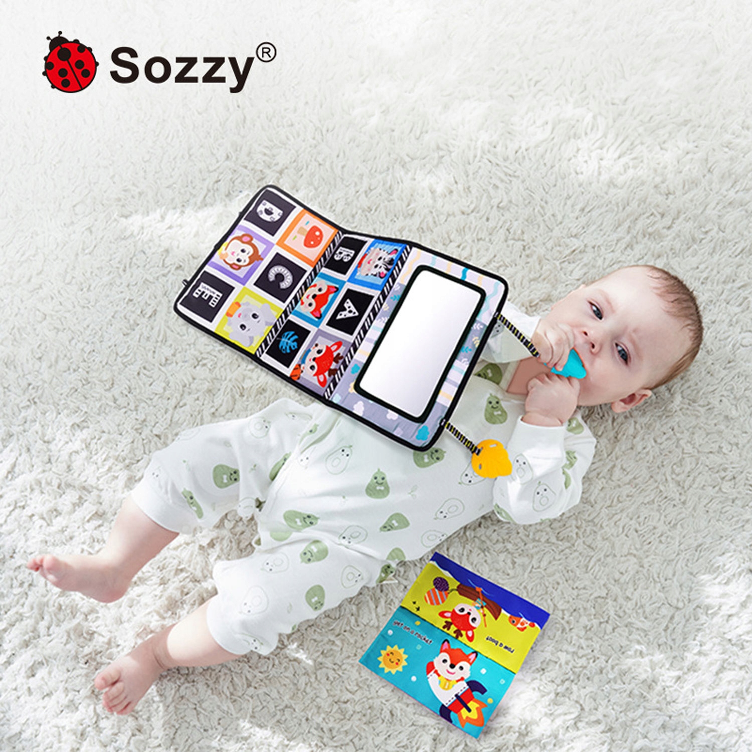 ÖSSZECSUKHATÓ SZENZOROS JÁTÉK TÜKÖRREL CSECSEMŐK SZÁMÁRA OKTATÁSI Gyermek életkora 0+