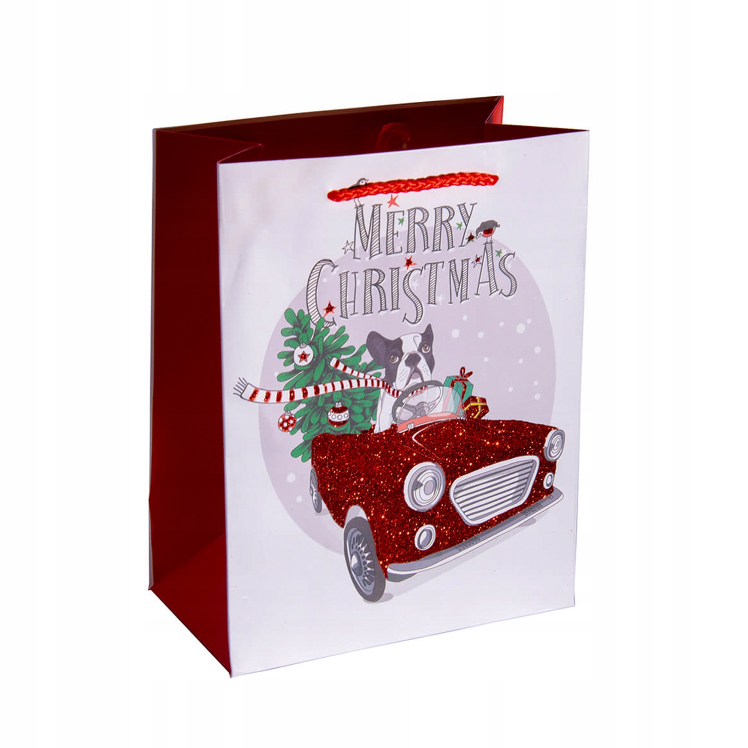 

Torebka na Prezenty Świąteczne Ozdobna pod Choinkę