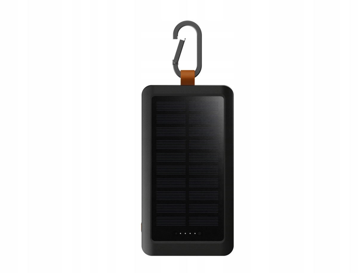 Xtorm Go2 Powerbank solarny 10000 mAh 15W Usb-c/usb-a Czarny