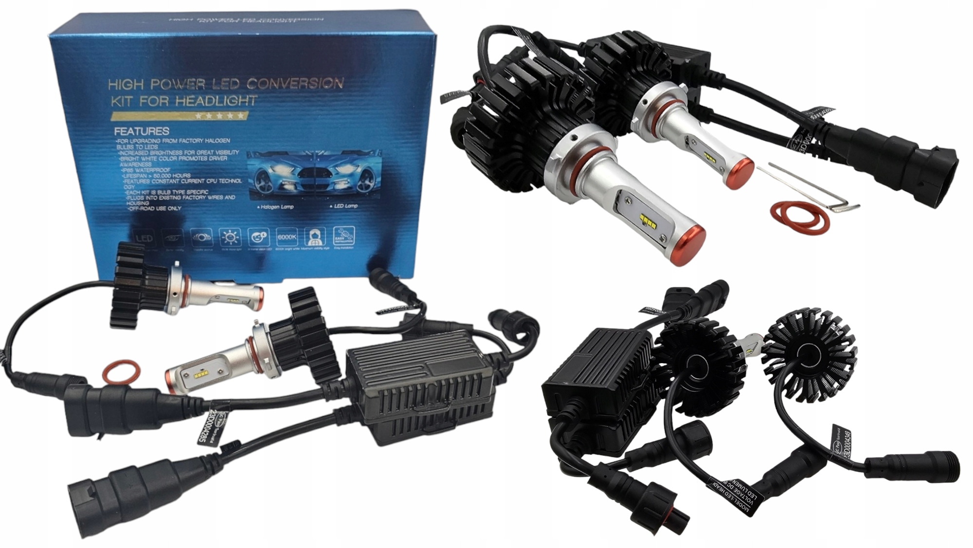 Led žárovky Zes HB3 9005 160W Plug&Play Canbus Ultra Silné Top