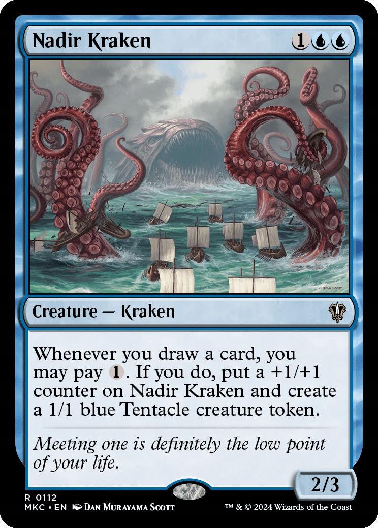 MTG Nadir Kraken (R)