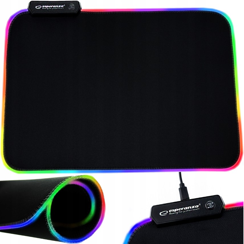 

Gamingowa Podkładka Pod Mysz Podświetlana Led