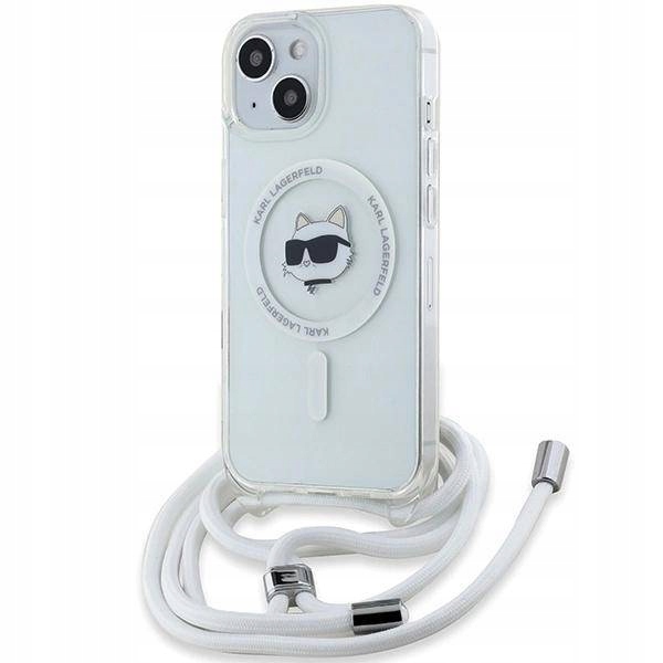 Pouzdro Karl Lagerfeld Iml Choupette pro Magsafe pro iPhone 15 14 13