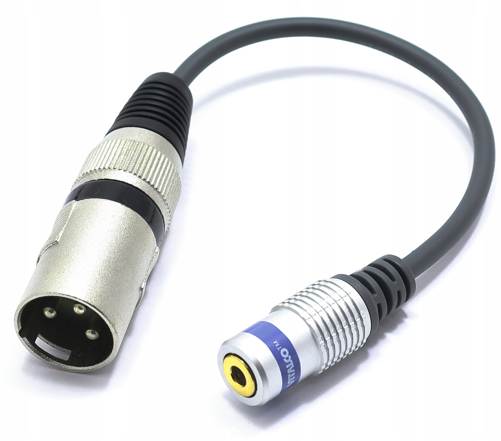 

Adapter Mikrofon Xlr Męski Gniazdo Jack 3.5 Trrs