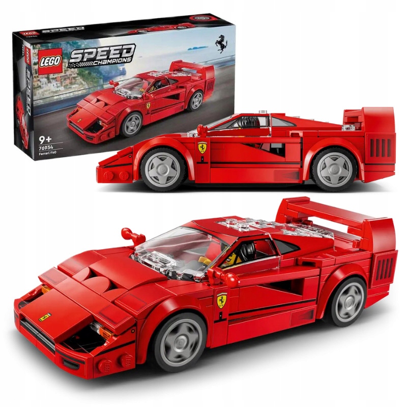 Lego Speed Champions Sada Ferrari F40 Superauto Model 318 Dílů 9+