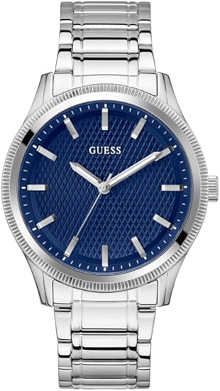 Guess Pánské Hodinky Dex Ocelové Z Blue Dial GW0626G1