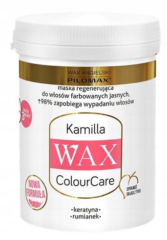 

Wax ColourCare Kamilla Maska włosy farbowane 240ml