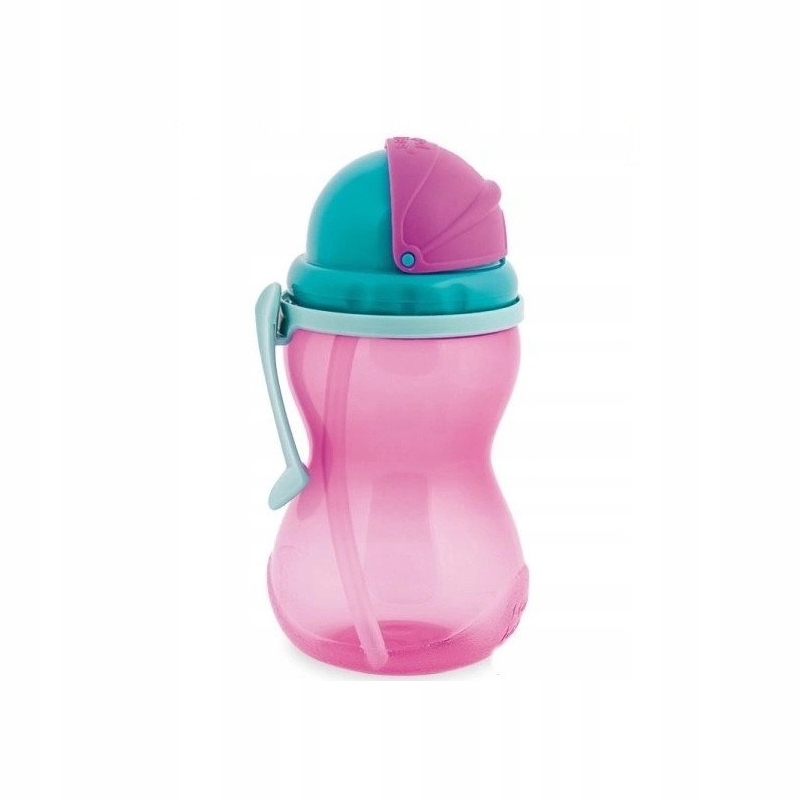 

Canpol Duży Bidon Kubek Słomka 370ml 56/113 Pink