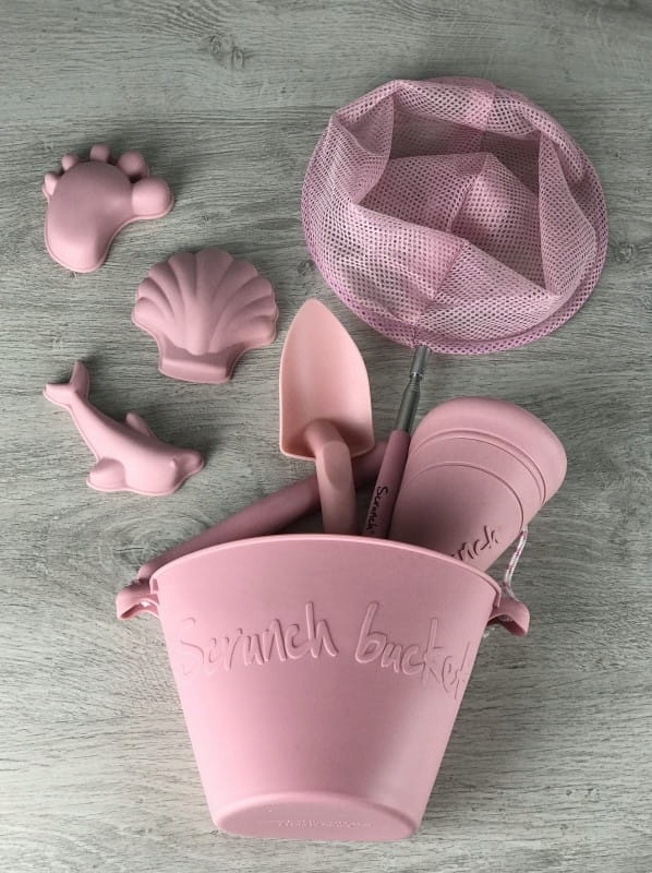 Silikonowy dysk do rzucania Scrunch - Pudrowy Róż Bohater brak