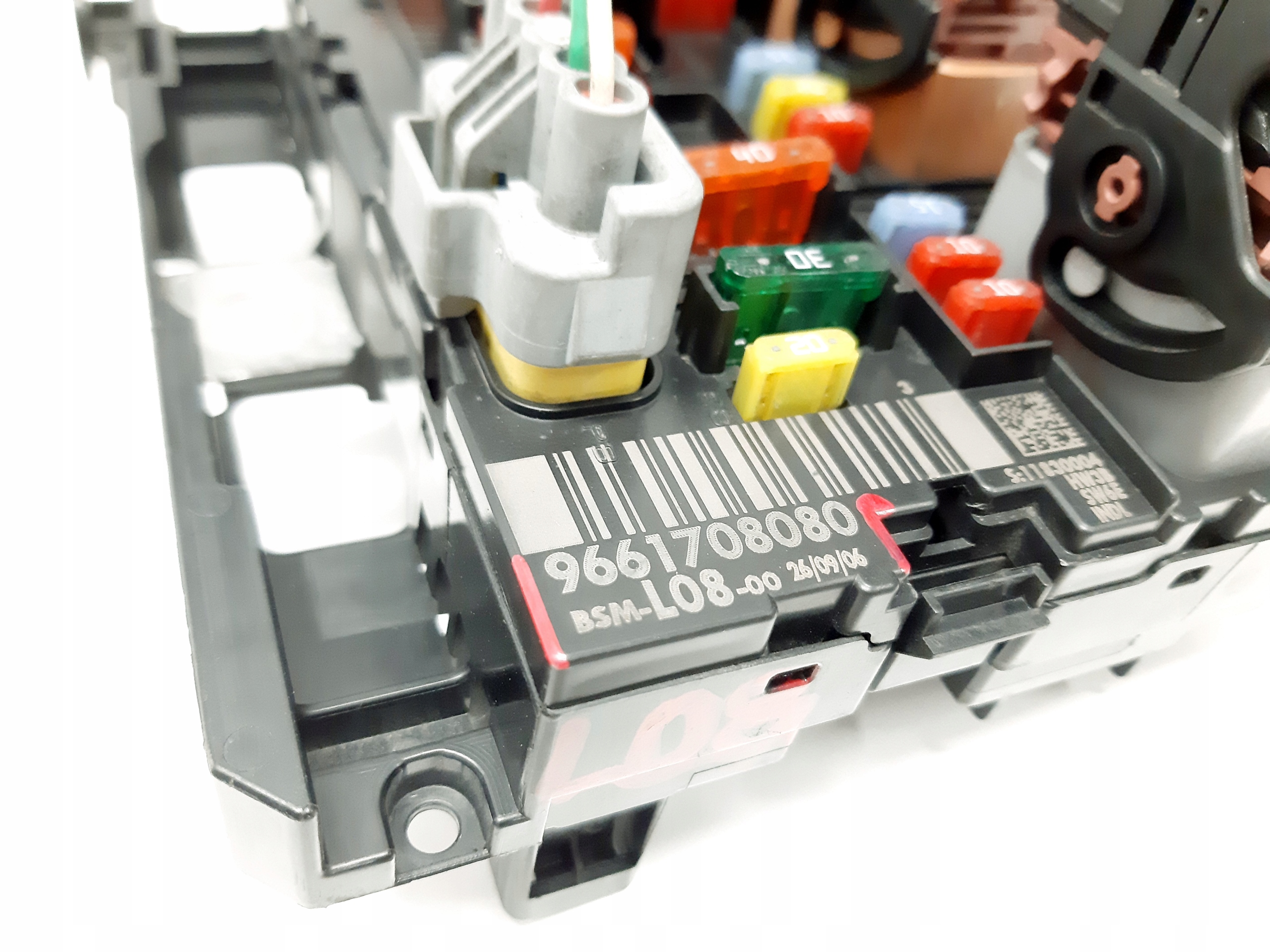 MODUŁ BSM L08 9661708080 CITROEN C4 PICASSO Typ samochodu Samochody osobowe