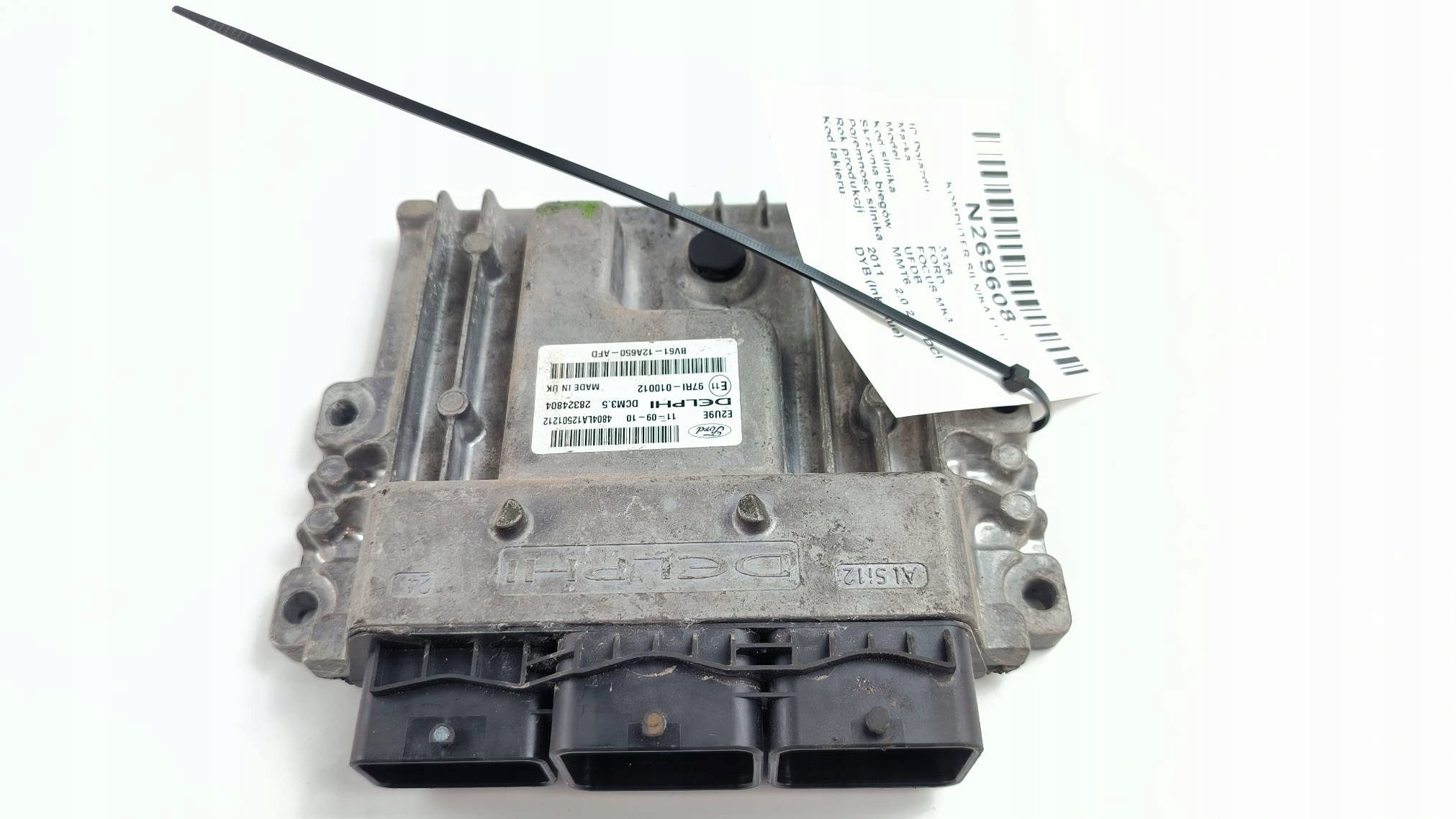 computer Motore ECU BV61-12A650-AFD FORD FOCUS MK3