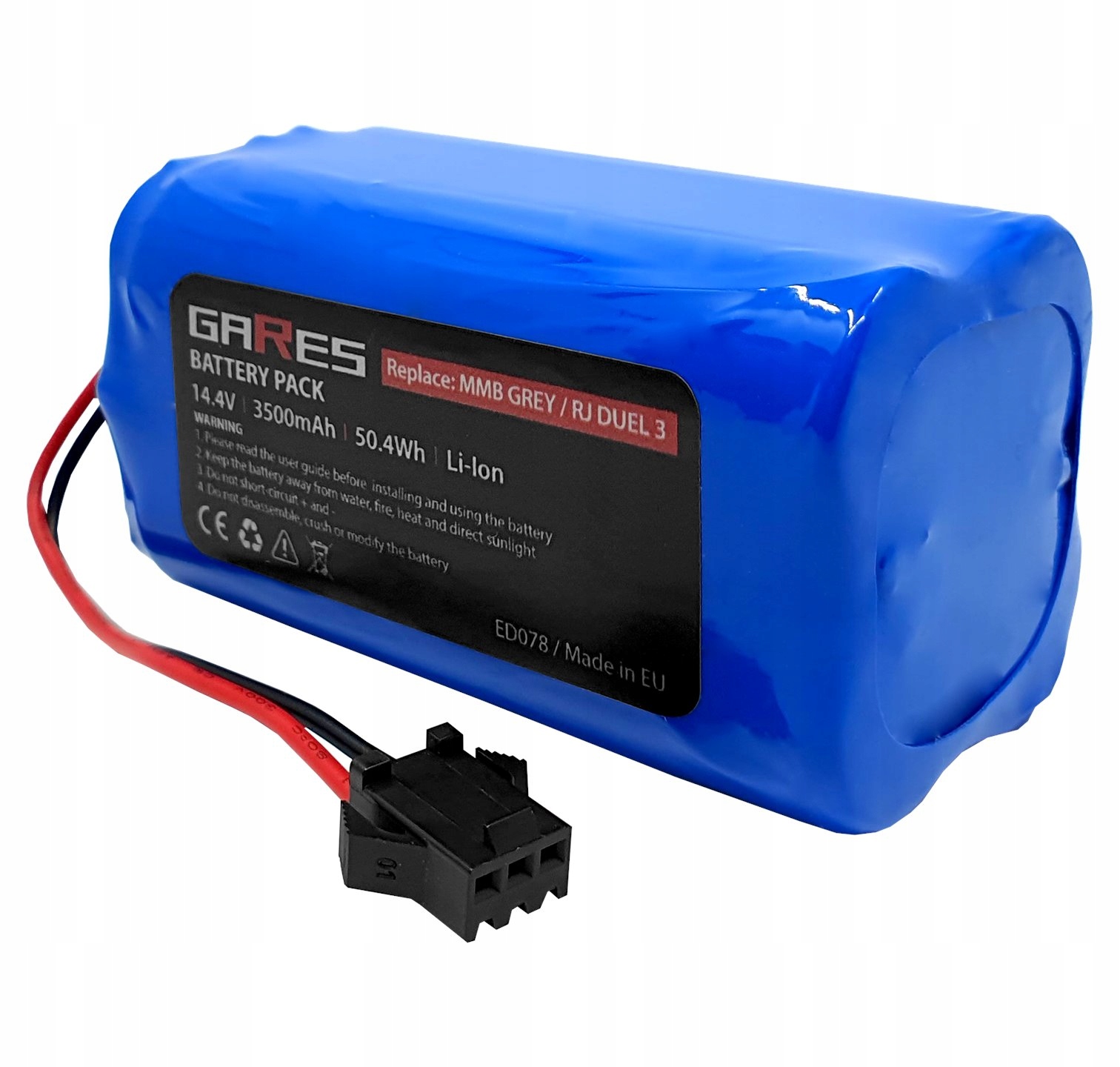 Akumulator do Eufy RoboVac 11 15 30 35 14,4V 3,5Ah Technologia akumulatora litowo-jonowy (Li-Ion)