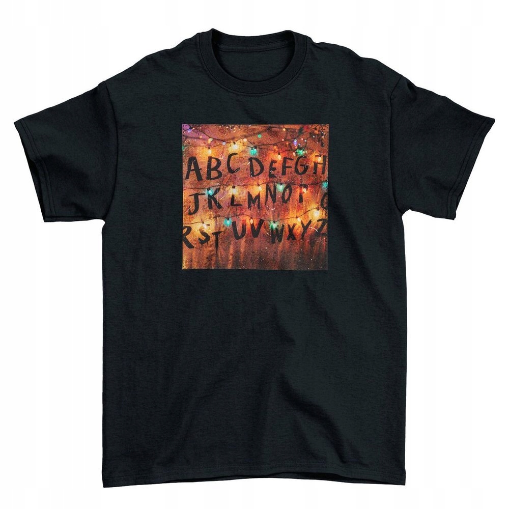 

Koszulka z naszywką Stranger Things Abc r:3XL