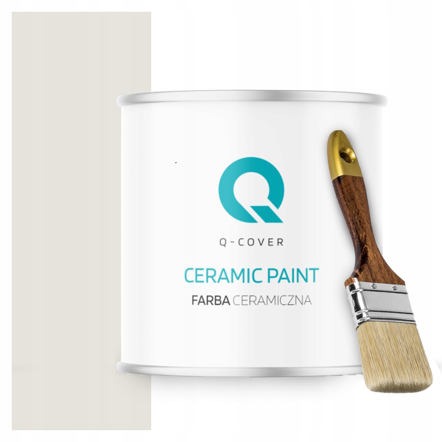 Keramická Barva Na Stěny Bílá Šedá Smetanová H1276 2L Matná Štětec