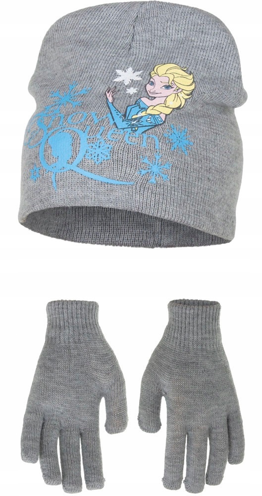 

Czapka Rękawiczki Kraina Lodu Frozen Elsa r.52