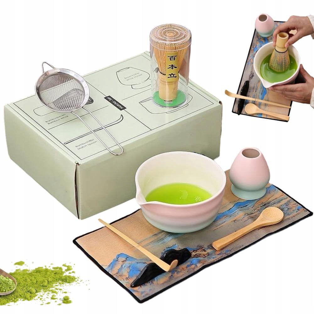 Levně Sada Nástrojů Pro Výrobu Matchy Příprava Matcha Skvělý Dárek