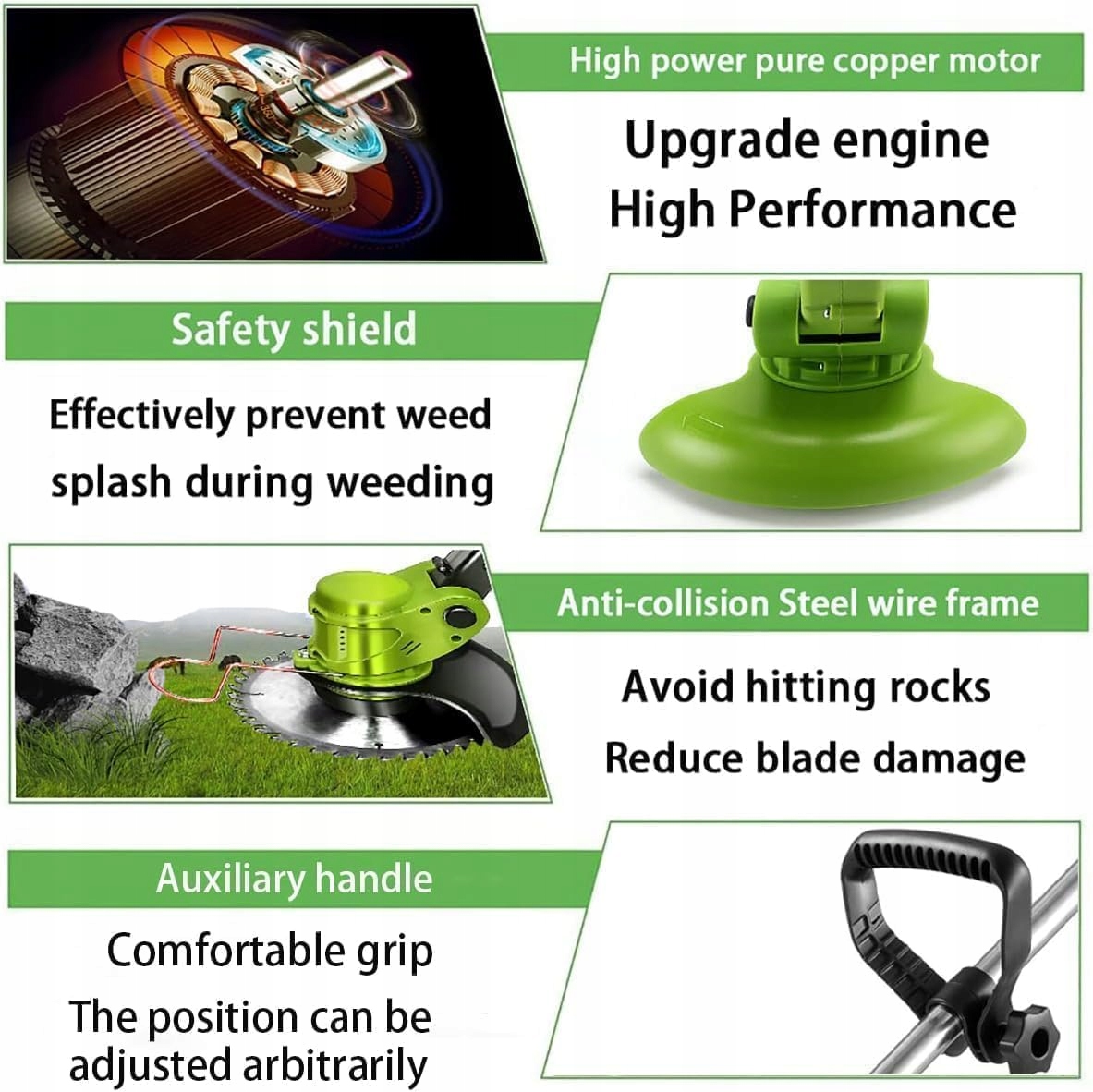 Elektrická sekačkaAdapter Eu Kompaktní skládací lehká