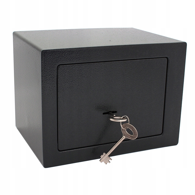 Sejf Mechaniczny Solidny Na Klucz 23x17x17cm SFM1