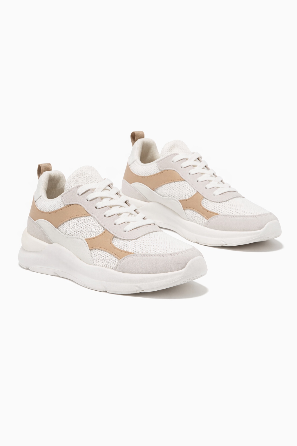 Dámské Sportovní Boty Bílé S Béžovými Vložkami 41 1I4A