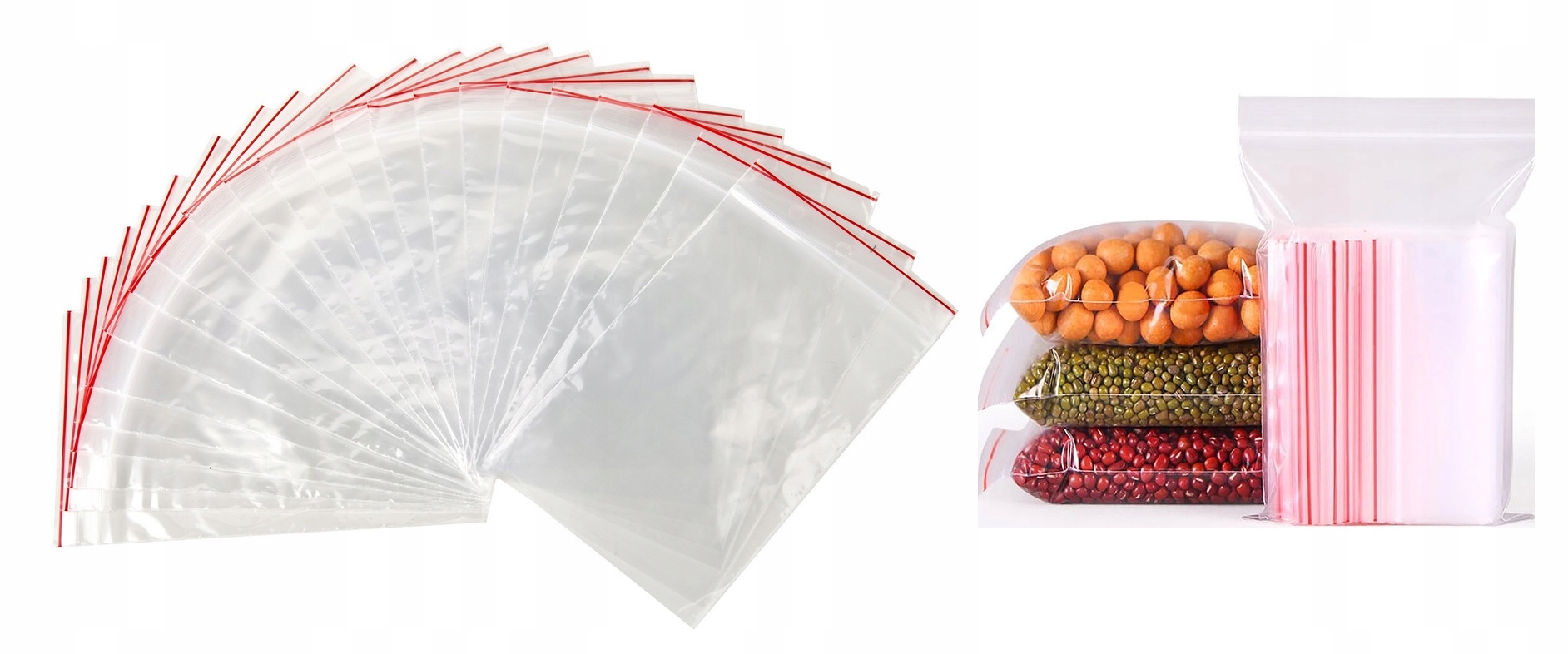 

Torebki Woreczki Strunowe 100x120 100szt