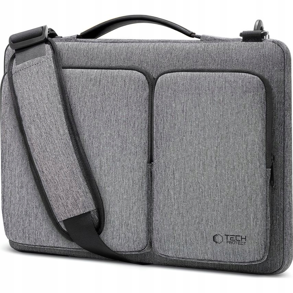 Torba na laptopa Tech-Protect Defender Bag 13-14 cali szary