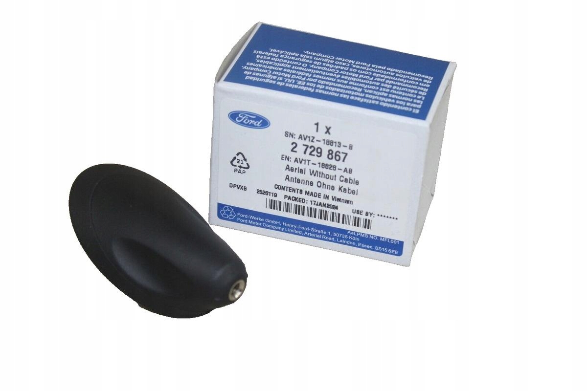 2729867 Org Ford Mocowanie Anteny Ford Fiesta 11-/B-MAX/TRANSIT Custom 12-