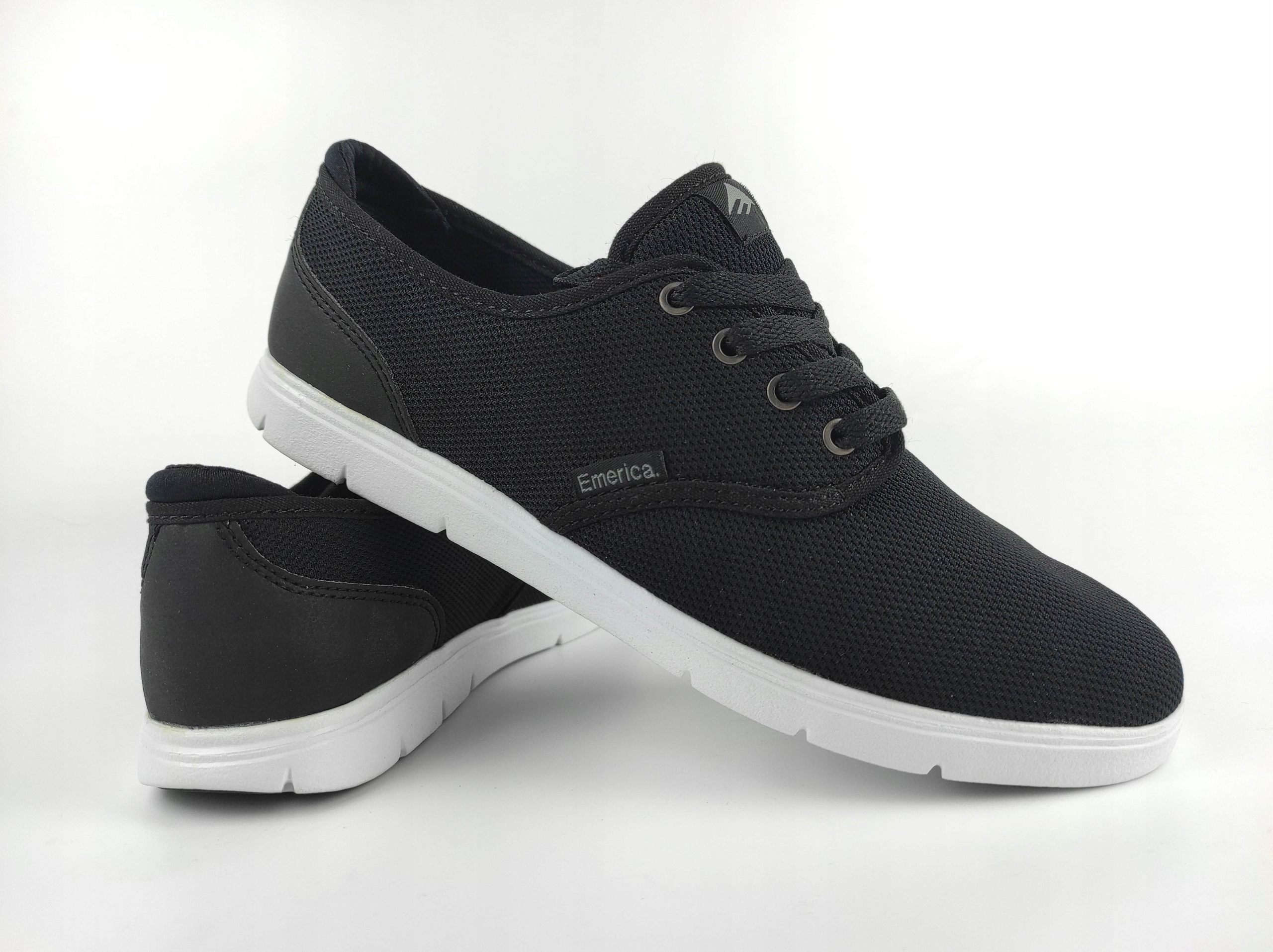 45 Pánské Boty Emerica Víno Cruiser Lt Black/white/black 6101000098-992 42