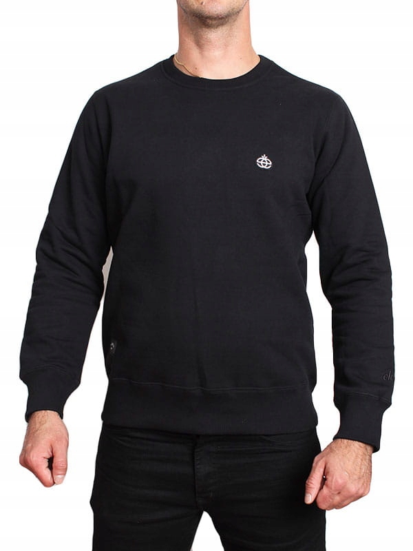 Mikina Elade Crewneck Mini Logo Black vel. XXL