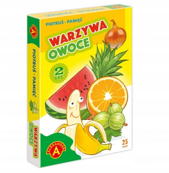 Piotruś Pamięć warzywa i owoce Alexander