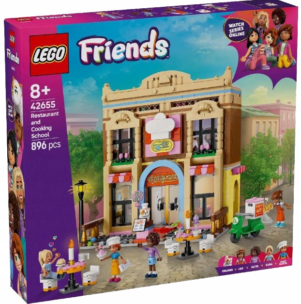 42655 Lego Friends – Restaurace a škola vaření