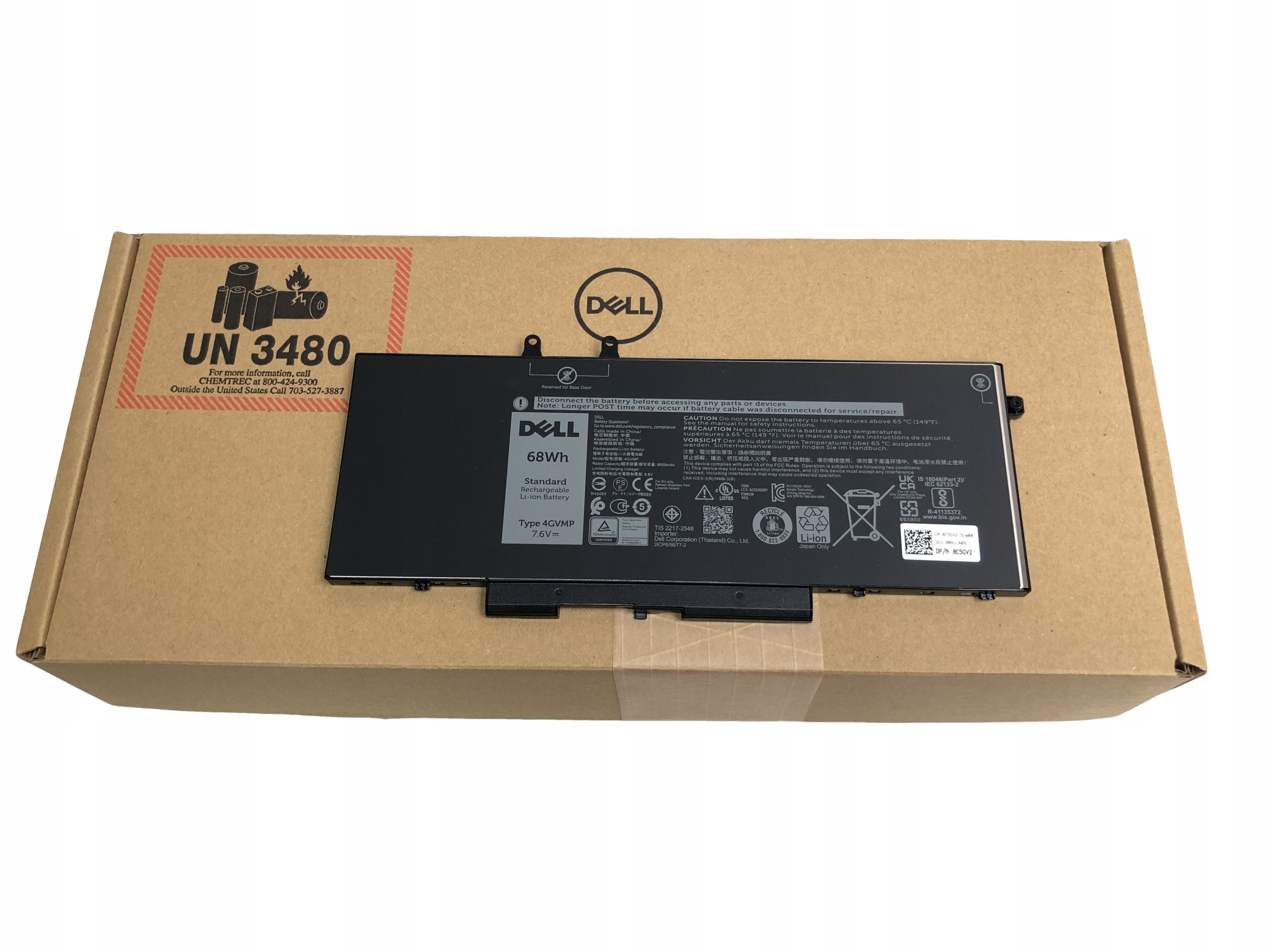 DELL 9JRYT laptop spare part Battery