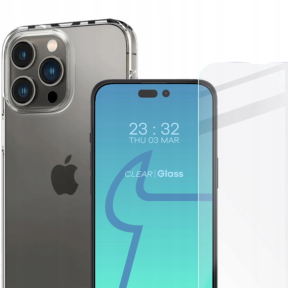 

Etui Spigen szkło Bizon do iPhone 14 Pro zestaw