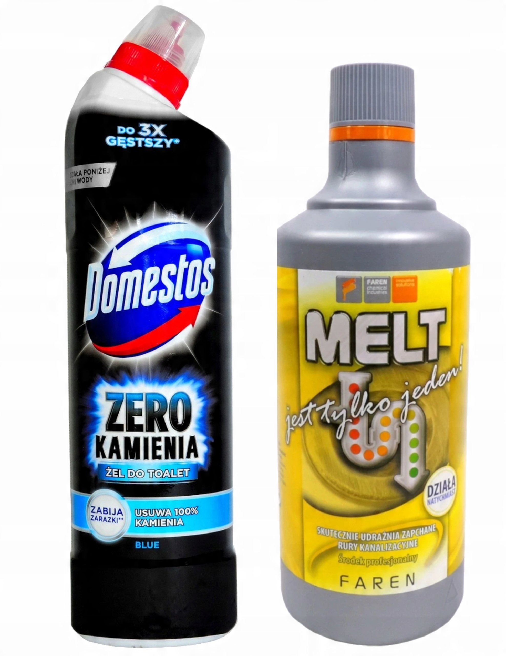 

Melt Środek Do Udrażniania Rur+domestos Do Wc Żel