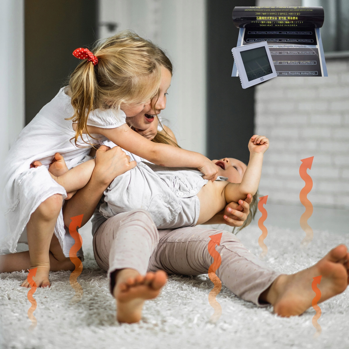 FOLIA MATA GRZEWCZA NA PODCZERWIEŃ 140W/m² 1m² Marka Cronos