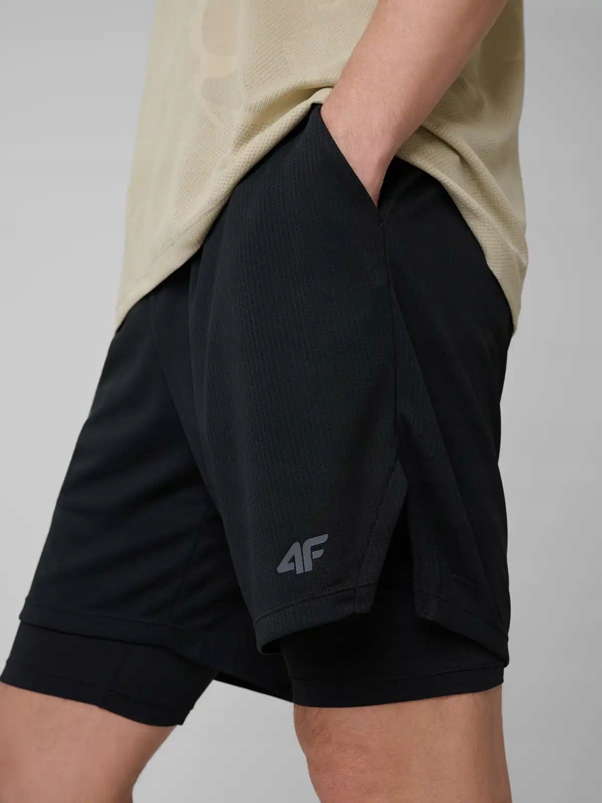 Spodenki Męskie Sportowe 4F Treningowe Szybkoschnące XL M1259 SS26